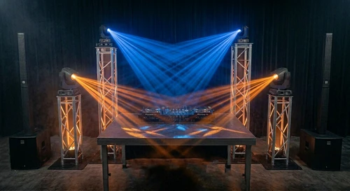Produkt Bild von Clubbing Komplettset XXL (Pioneer NXS2 + HK Polar 12 + 4x 7R Beam + Bühne) Produkt Bild von Clubbing Komplettset XXL (Pioneer NXS2 + HK Polar 12 + 4x 7R Beam + Bühne)